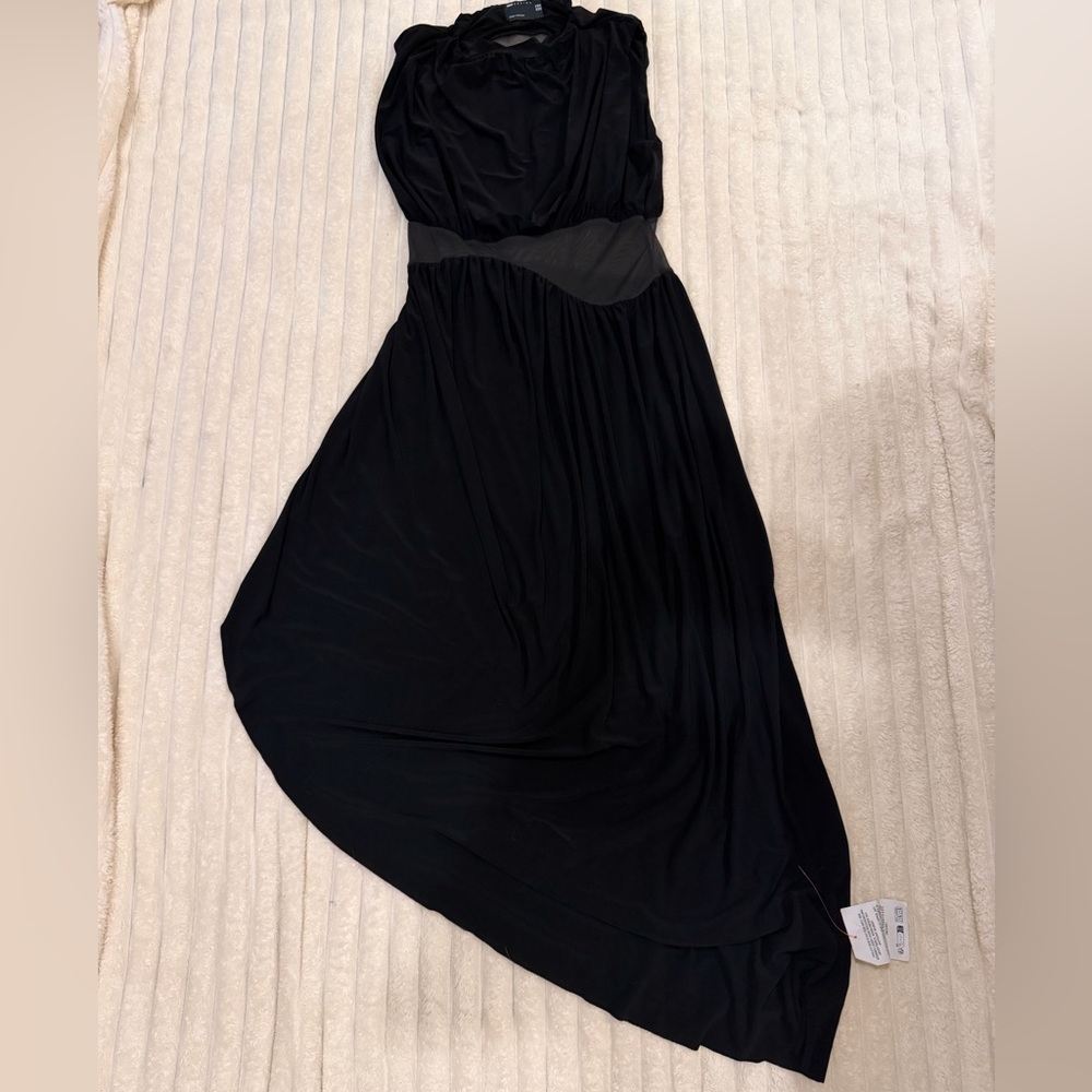 ASOS Asymmetrical Black Dress